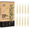Isshah Bamboo Interdental Brushes, Between Teeth Cleaner Deep Clean Brush, 40 Count, Size 5, Large Gaps(1 Count (Pack of 40))