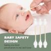 Baby Cotton Swabs – 108 Count – FSC Certified and PETA Approved, Bamboo Handle Cotton Tips, 100% Biodegradable, Gentle, Eco Friendly, Double Tips, Plastic Free Safety Baby Cotton Buds by Isshah