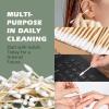 Bamboo Cotton Swabs – 1000 Count – Pointed & Spiral Heads- 100% Biodegradable Cotton Buds | Natural & Sustainable Makeup Remover | Organic Cotton Heads | FSC Certified and PETA Approved.(Pointed & Spiral 1000 Count)