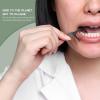 Isshah Floss Picks (300 Count) – Plant Based Dental Floss Picks for Superior Oral Care, Dental Hygiene, and Gum Health, Cruelty Free Tooth Floss Picks Single Thread (Mint)(Charcoal)