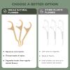 Natural Dental Floss Picks – 200 Count – PETA Approved, BPA Free, Vegan, Sustainable, Eco Friendly, Natural Dental Flossers by Isshah (Mint)(Mint)